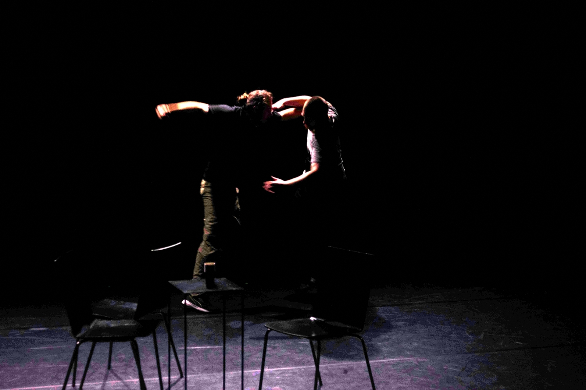 on. Digital photo from spectacle
